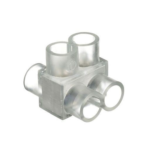 Panduit PCSB250-2-6Y Multi-Tap Connector, Double-S Double-Sided, Clear