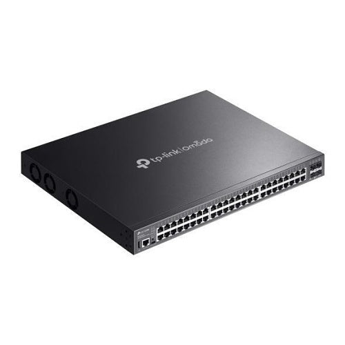 TP-Link SG5452XMPP Omada 48-Port Gigabit Stackable Lite L3 Managed PoE++ Switch with 4x 10G Slots