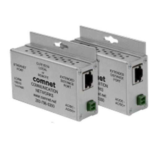 ComNet CLKFE1EOU Ethernet-Over-Copper Extender with Pass-Through PoE