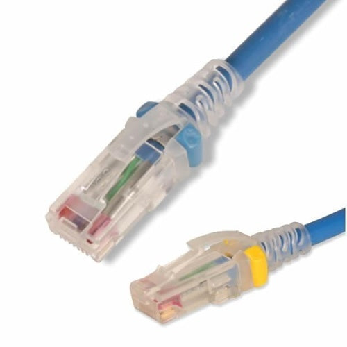 Siemon MC6-1.5-07 CAT6 26/4 Stranded Modular UTP Patch Cable, 5\' (1.5m), Green