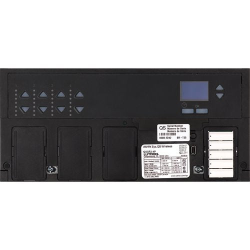 Lutron QSGRJ-4P Grafik Eye QS Wireless Main Unit, 4-Zone, No Faceplates, 120-127V or 200-240V