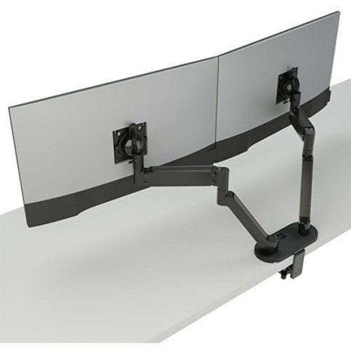 Chief DMA2B Koncis Desk Mount Dual Monitor Arm for 10-32\\" Displays, VESA Monitor Mount, Black