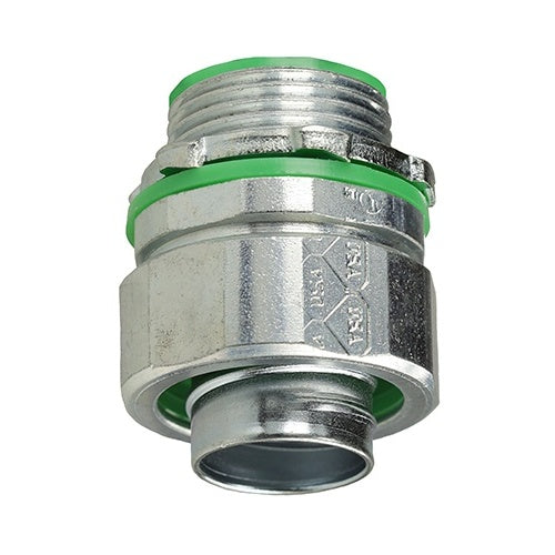 Dottie SL100I Conduit Adapter, 1\\" Straight Insulated Steel Liquid Tight Connector