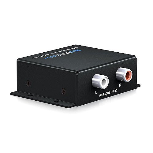 Blustream PAC500AU Passive Audio Over CAT Cable Extender Image of 6E-PAC500AU