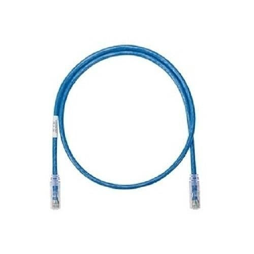Panduit NK6APC3BU NETKEY CAT6A Patch Cord, 1-Pack, CM/LSZH, Blue
