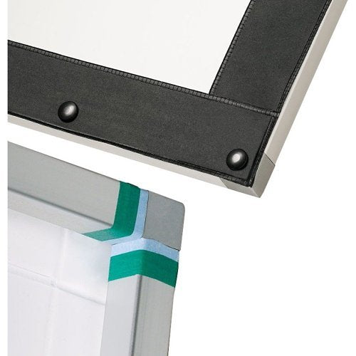Draper 251115 220\\" Cineperm Fixed Frame Projection Screen, HDTV, Matte White