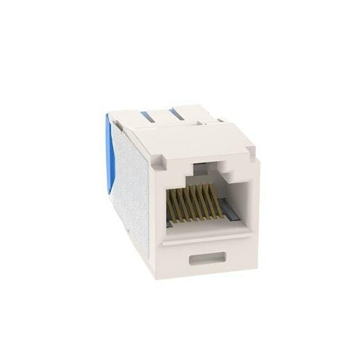 Panduit CJ6X88TGWH-C Mini-Com Module Cat 6A UTP Keystone Jack, 8 Pos 8 Wire