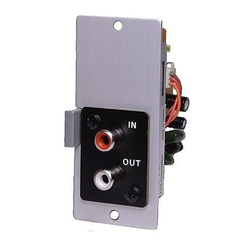 TOA E-03RD00 Controller Module for F-121C/121CM with Dual RCA Cable, 24V DC, 25mA