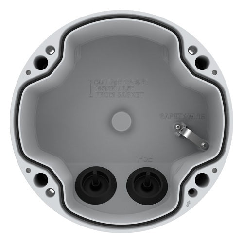 AXIS TP1602-E Conduit Back Box for P14 and Q19 Cameras, White