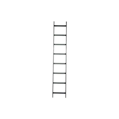 Hubbell HLS0612B NEXTFRAME Ladder Rack Straight Section, 6\' x 12\\", Black