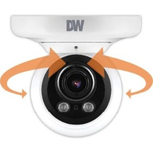Digital Watchdog DWC-MVA2WIAT MEGApix IVA 2.1MP IR Vandal Ball IP Camera, 2.7-13.5mm Varifocal Lens, White