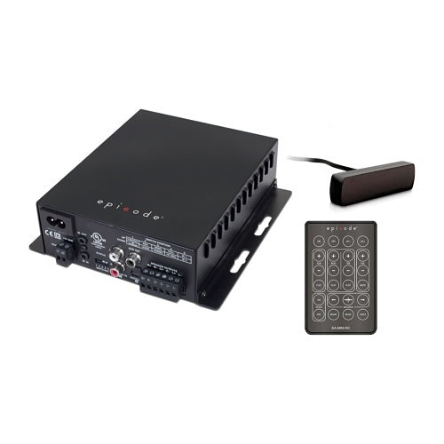 Episode KIT-EA-MINI-3D-35 Digital Mini-Amplifier, 35W x 3-Channel and Surface Mount IR Sensor + Remote Kit