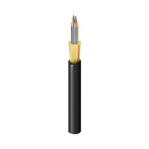 Belden FD4D024P9 Indoor/Outdoor OM4 Distribution Tight Buffer 24-Fibers OFNP Non-Unitized, Black