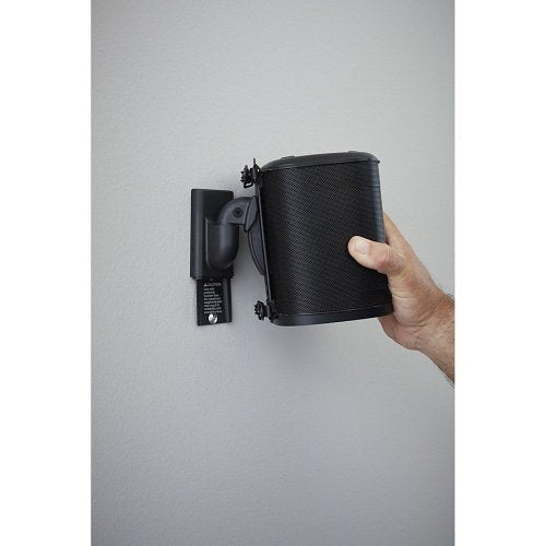 Sanus WSWM22-B1 Sanus WSWM22 Wireless Speaker Swivel and Tilt Wall Mount for Sonos 1, Sonos SL, Play:1, Play:3, Black