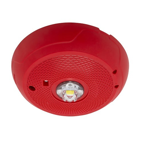 System Sensor SCRLED-P Series Ceiling Mount Strobe with LED, Non-Label, Red