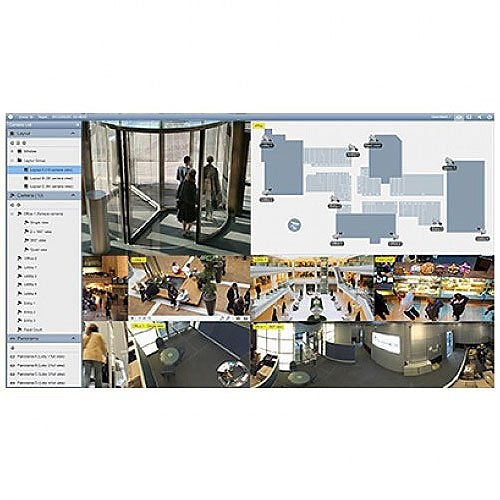 GeoVision Video Management Software for 32CHs Platform with 3rd Party IP Cameras - License - 8 Channel Image of GU-VMS000008