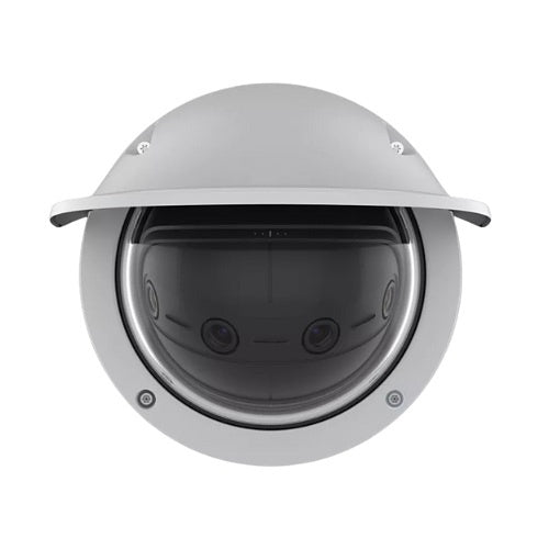 AXIS P3827-PVE 7MP Multisensor Panoramic IP Camera, 3.3mm, 180-Degree Coverage, White (Replaces 01048-004)