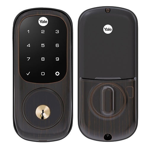 Yale YRD226-ZW2-0BP Assure Lock Smart Touchscreen Deadbolt with Z-Wave Plus, Oil Rubbed Bronze