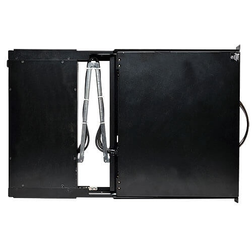 Tripp Lite B070-008-19-IP NetCommander 8-Port CAT5 KVM Over IP Switch, 19\\" LCD, 1 Remote + 1 Local User, 1U Rack-Mount