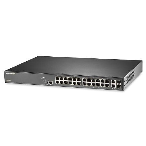 Signamax SC60010 C-600 24-Port Gigabit PoE++ and 2-SFP Combo Lighting Switch