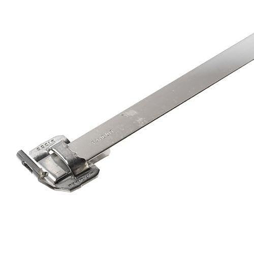 Panduit MS14W75T30-Q6 Buckle Strap Cable Cleat, 316 SS, 0.75\\" Wide