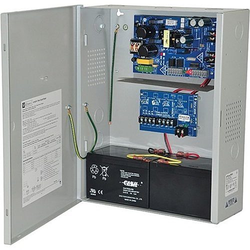 Altronix eFlow3NX4D Power Supply Charger, PTC Class Outputs, 12/24VDC at 2A, Aux Output, FAI, LinQ2 Ready, 115VAC, BC400 Enclosure