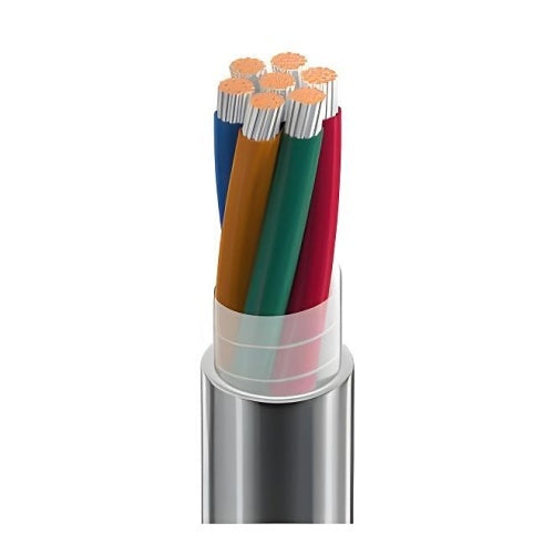Belden 8444 060500 22-4 Multi-Conductor Cable, PVC Jacket, CMG, 500\', Chrome