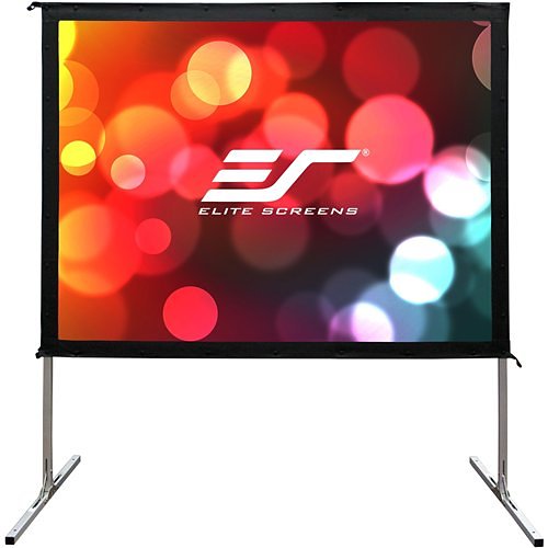Elite Screens Yard Master 2 Series CineWhite 100\\" 16:9 4K Ultra HD Portable Outdoor Projector Screen Image of E8-OMS100H2