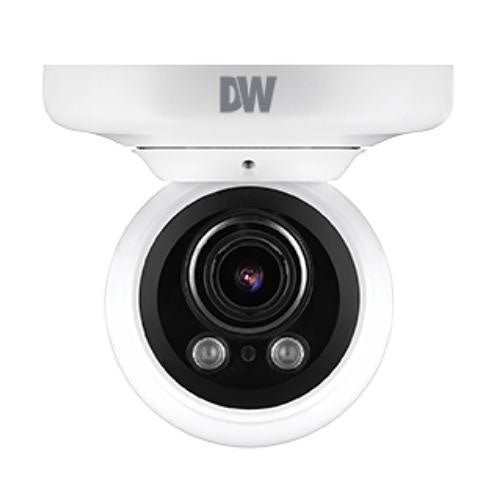 Digital Watchdog DWC-MVA5WIATX MEGApix 5MP LPR Vandal Ball Turret IP Camera, 100\' IR Range, 2.7-13.5mm Varifocal Lens