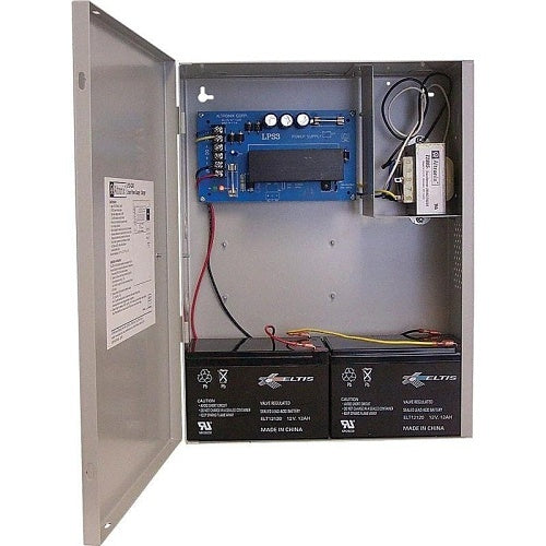 Altronix LPS3C24X220 Linear Power Supply Charger, Single Class Output, AC Fail Supervision, 24V DC at 2.5A, 220V AC, BC400 Enclosure
