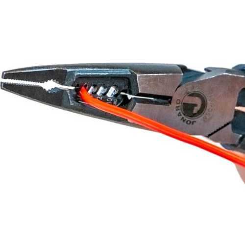Jonard Tools WSC-1016 Heavy-Duty Wire Stripping Pliers, 10-16 AWG