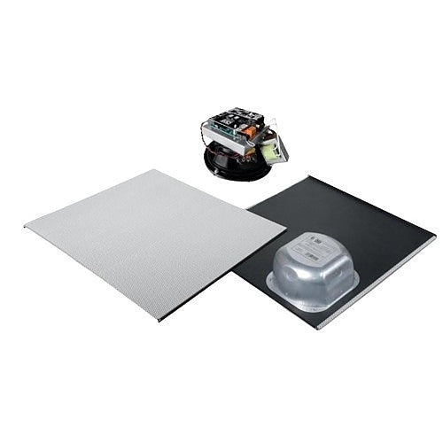 OWI 2X2VG-HDTR62 6.5" 2-Source Amplified Drop Ceiling Speakers on 2X2 Tile, 40W