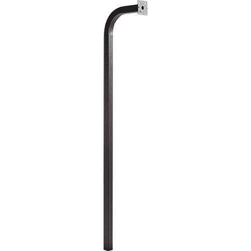 PEDESTAL PRO 72-9C-IN Mounting Post for Card Reader, Intercom System, Keypad, Telephone Entry System, Camera - Black Wrinkle Image of PM-729CIN