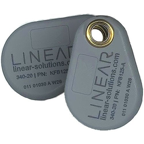 Linear KFB125-H 125 kHz Key Fob for HID Readers, 25-Pack Image of LN-KFB125H