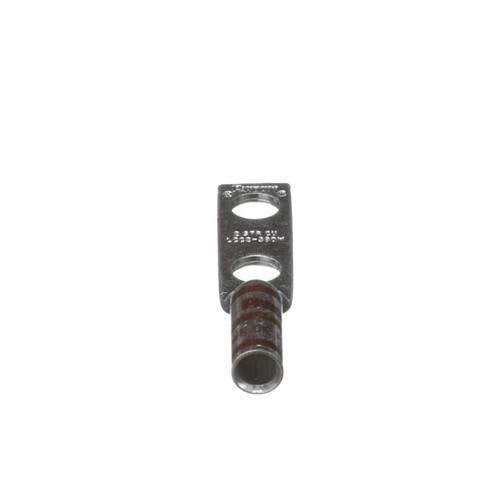 Panduit LCC2-38DW-Q Compression Connector Lug, 2-Hole, #2AWG, Copper