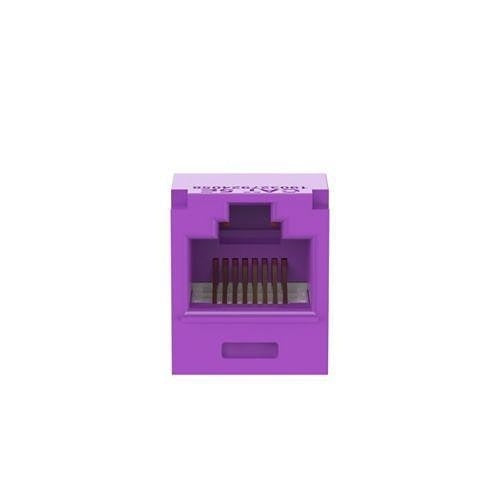 Panduit CJ5E88TGVL Mini-Com Module Cat 5e UTP Keystone Jack, 8 Pos 8 Wire