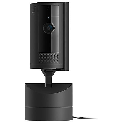 Ring Pan-Tilt Indoor 1080p HD Camera with 360° Horizontal Pan Coverage, Live Video and Two-Way Talk, Black (B0CG2V5V19)