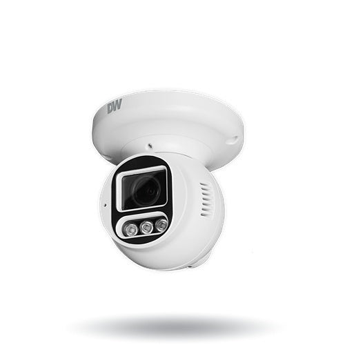 Digital Watchdog DWC-XSTD05MFC1 MEGApix 5MP Ai CaaS Vandal Ball Turret IP Camera with Vari-Focal Lens and White Light LEDs