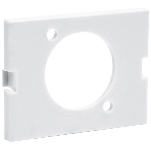 Hubbell IMAVB15W Istation Module Audio/Video Unloaded 1.5U 10 Pack, White