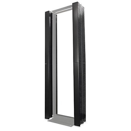 Signamax VCM-78FR-S Vertical Cable Management for 78\\" High Equipment Rack, Side Mount, 4\\"W x 4\\"H Wiring Duct Front and Back