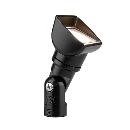 FX Luminaire VW31-ECO20WFL-FB Vantage Petite Wall Wash, 2700K, 6VA, Flat Black