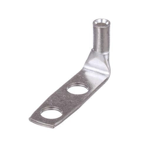 Panduit LCD10-14AF-L Copper Compression Lug, 2 Hole, #10 AWG, Hole