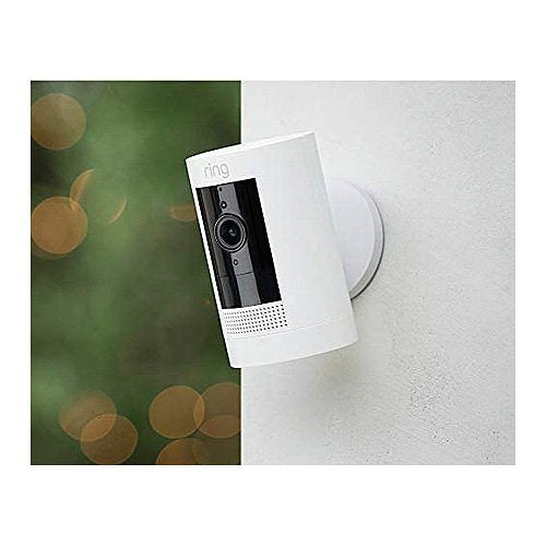 Ring Stick Up Camera Battery, Indoor / Outdoor, Compatible with Alexa, 2-Piece, White (B07RFTW3VW)