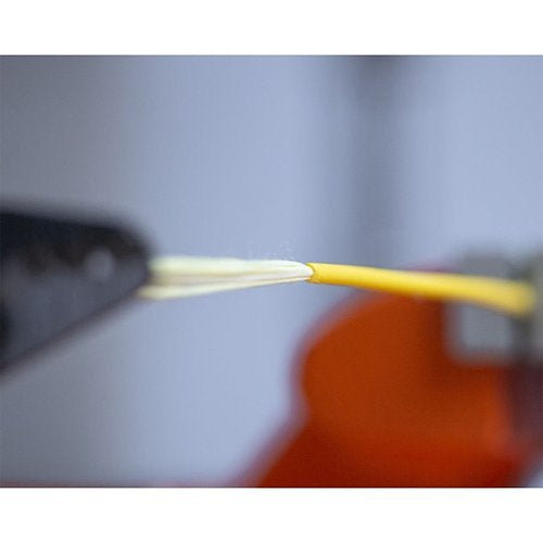 Jonard Tools JIC-375 Fiber Optic Stripper, Hole (250 Micron, 600-900 Micron, 1.6mm-3.0 mm), Yellow