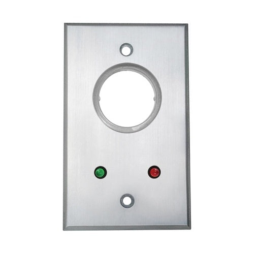 Camden CM-1150-7224 Key Switch, 2 Single Pole Double Throw Momentary with 24V LED