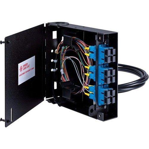 OCC ZDMB6B Zone Distribution Enclosure, Port 7\\"x 6\\"x 2\\", Black