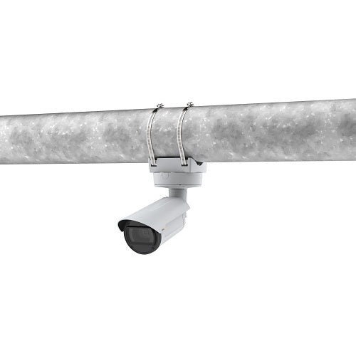 AXIS T91B47 Pole Mount Indoor / Outdoor with Stainless-Steel Straps, 100-410mm, White