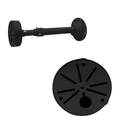 G.S.D CMB6-EXT-B-120 Telescopic Ceiling Mount Bracket , Weather Resistant, Black