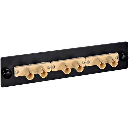 ICC 6-Port Fiber Optic Patch Panel Image of H2-FOPT16BK