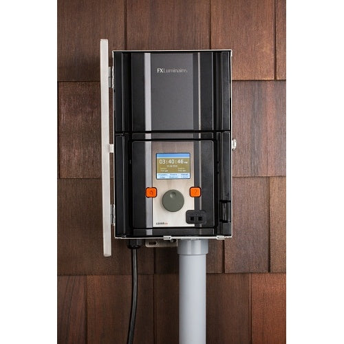 FX Luminaire LSAT-300-M Luxor Satellite Controller, 300W, Paintable Matte Grey